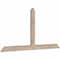 Ekena Millwork Portland Smooth Timber Gable Bracket, Douglas Fir, 60"W x 30"H x 1 1/2"D x 3 1/2"F, 12/12 Pitch GBW060X30X0204POR00SDF - alternate 4